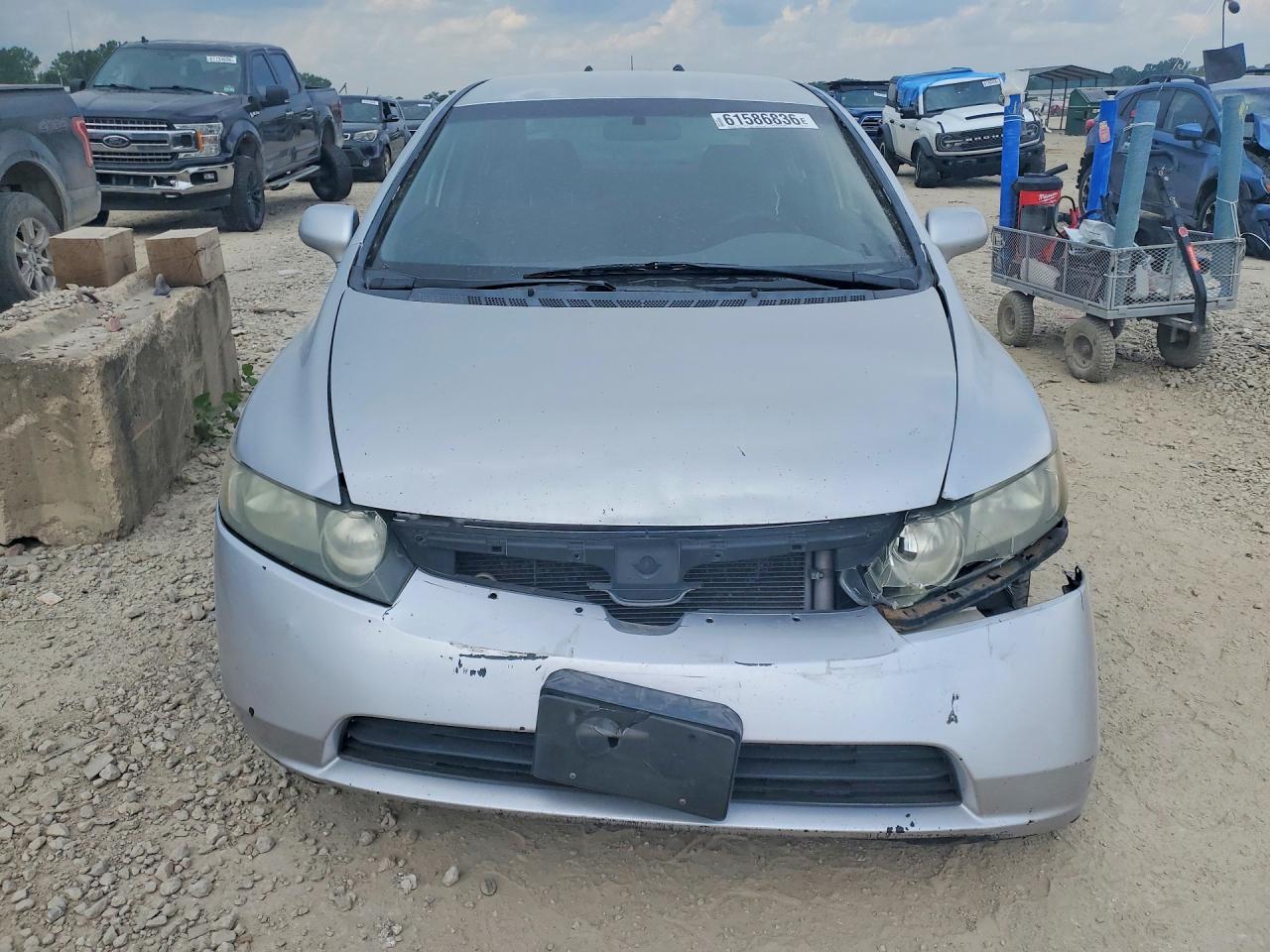 2010 Honda Civic Lx Silver vin: 2HGFA1F56AH327999