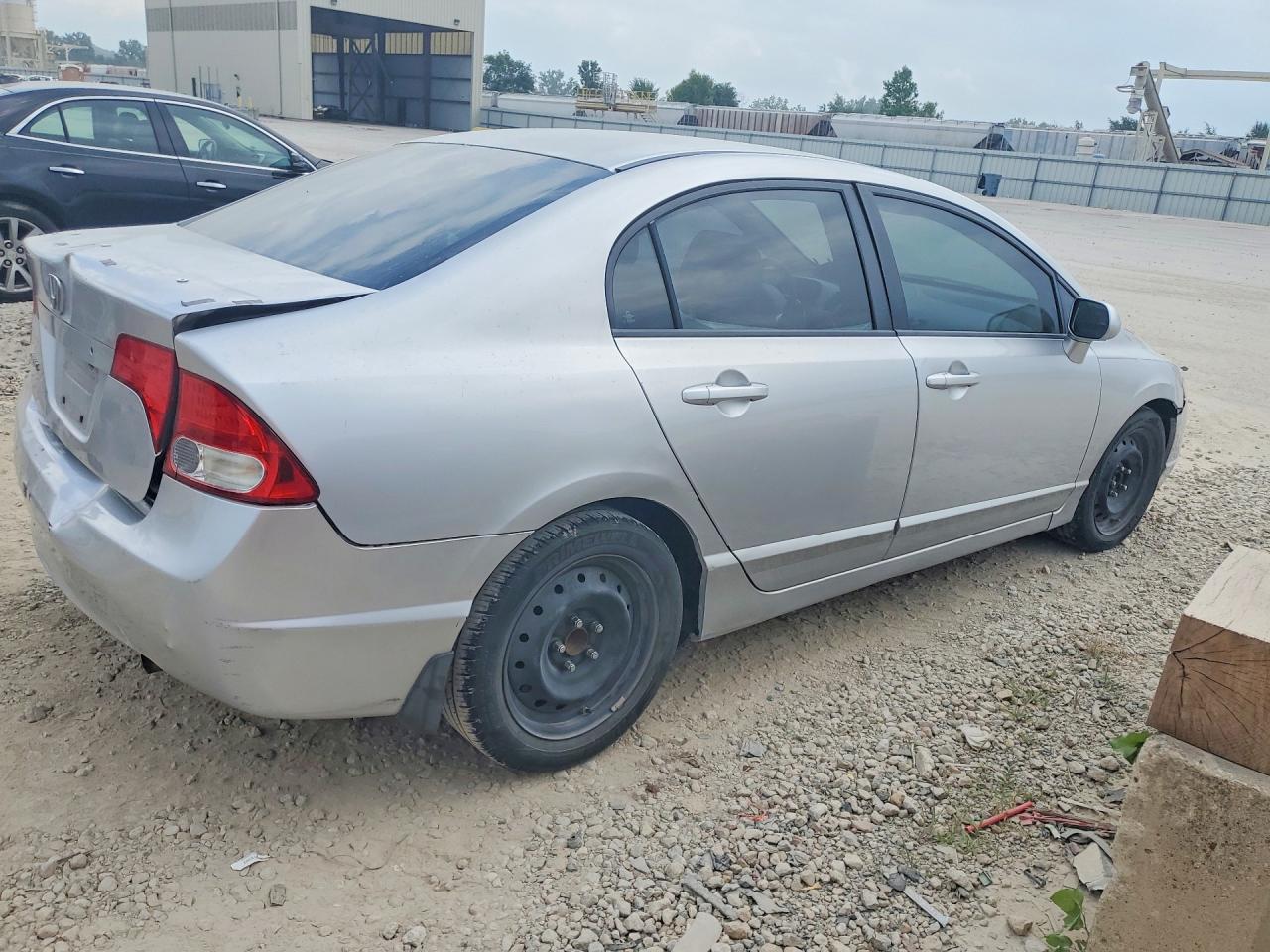 2010 Honda Civic Lx Silver vin: 2HGFA1F56AH327999