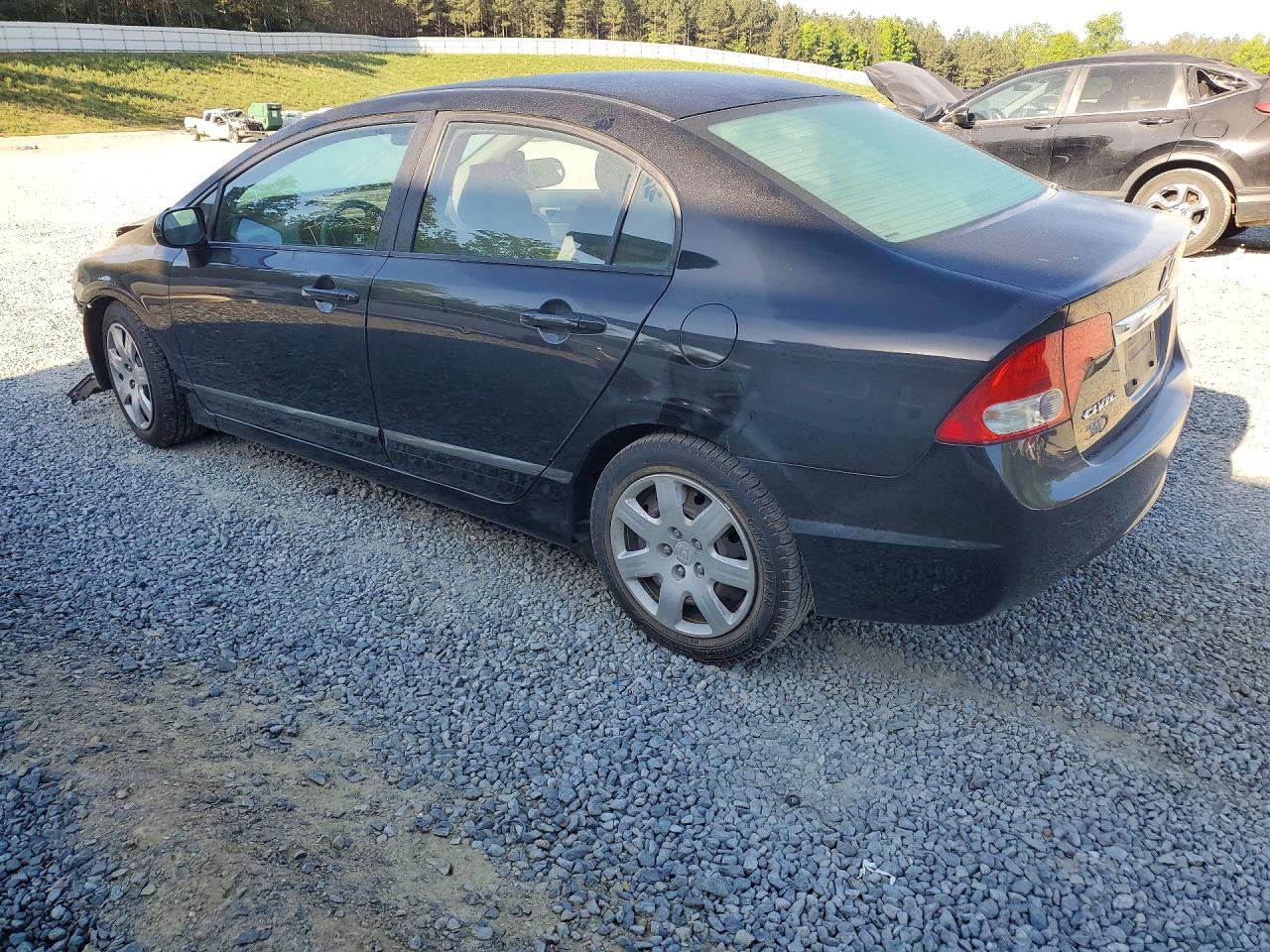 2010 Honda Civic Lx Black vin: 2HGFA1F56AH328134