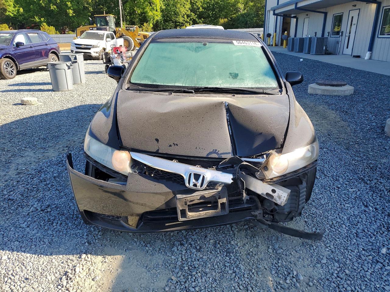 2010 Honda Civic Lx Black vin: 2HGFA1F56AH328134