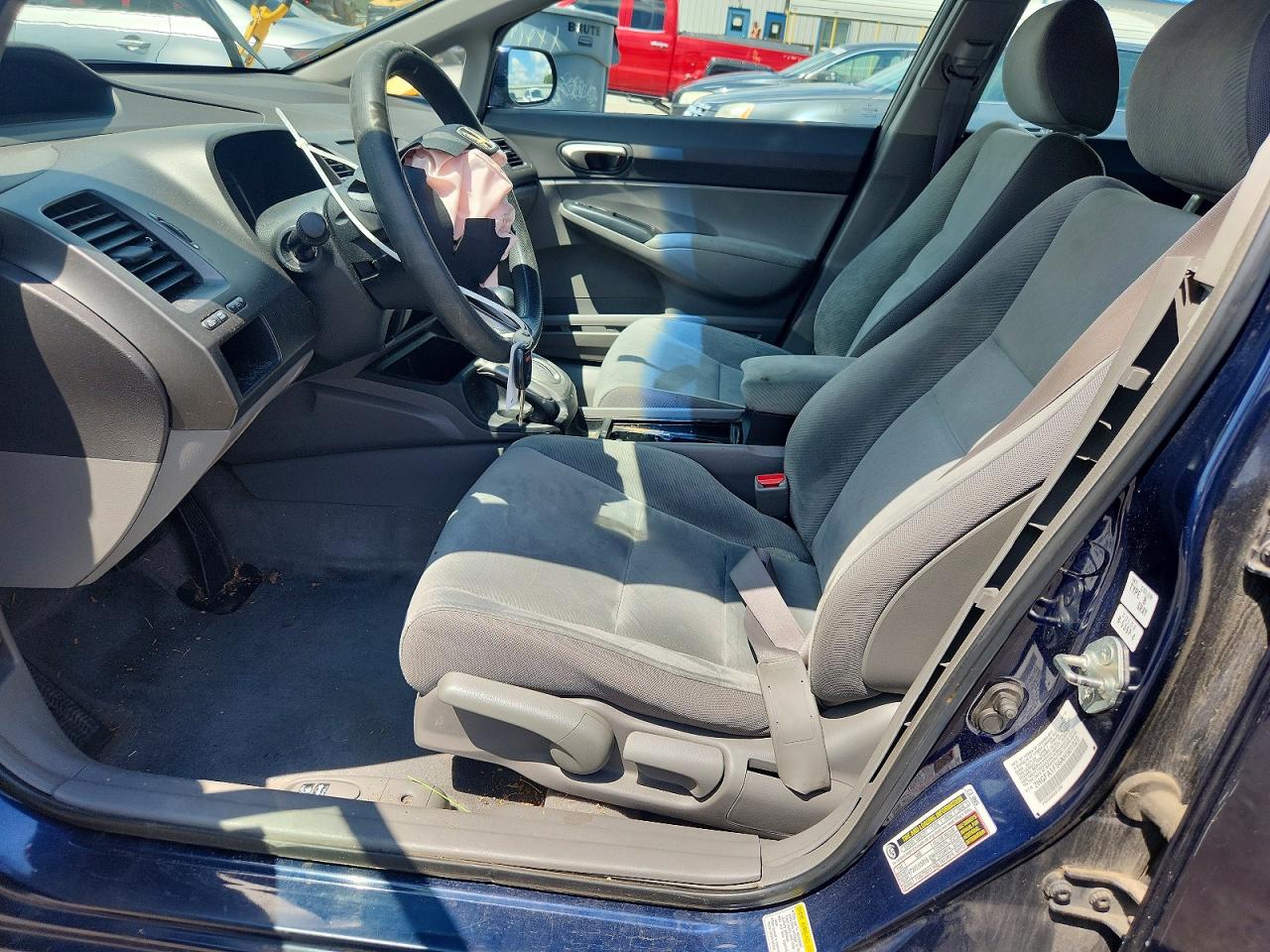 2010 Honda Civic Lx Blue vin: 2HGFA1F56AH501022