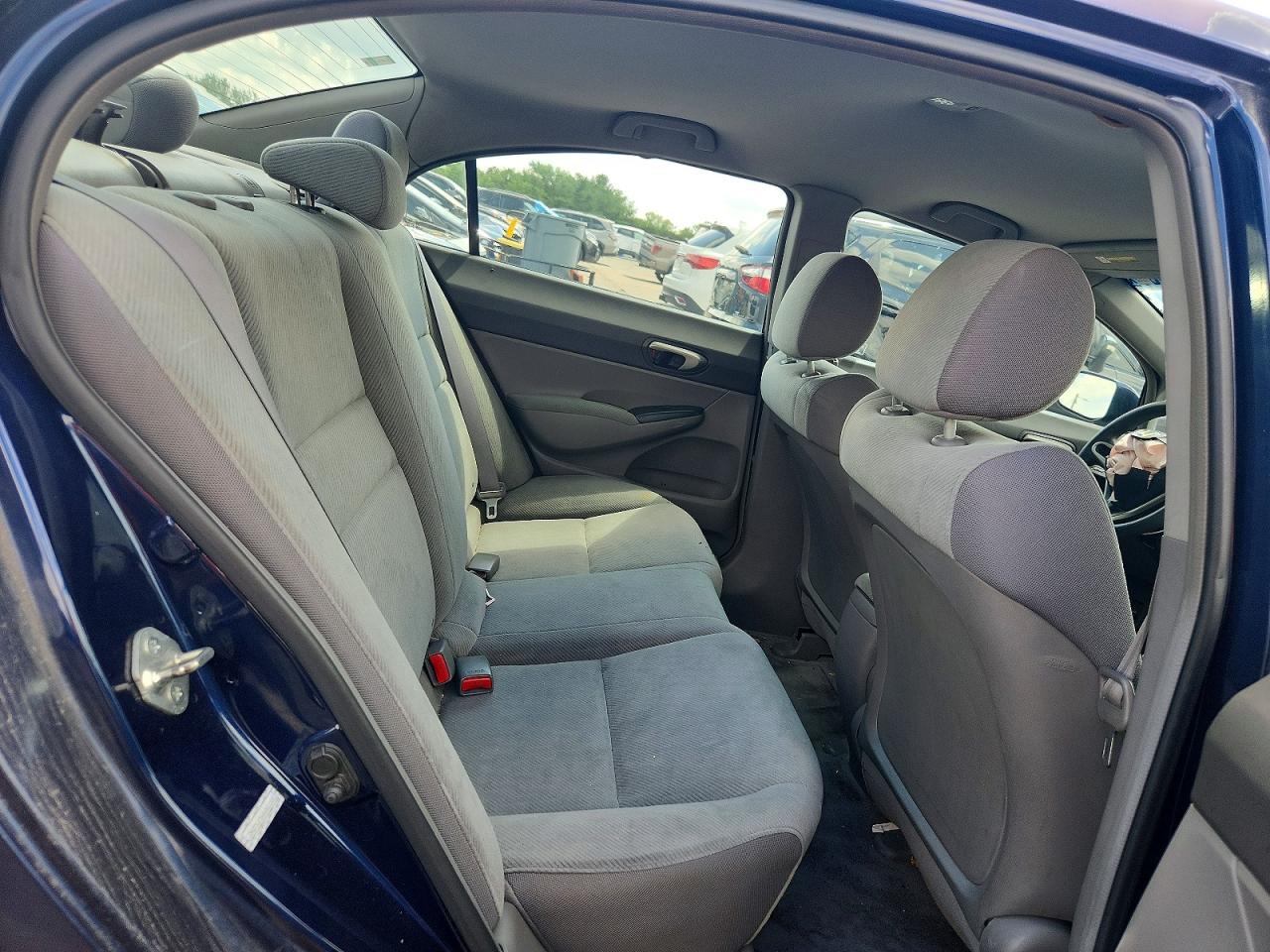 2010 Honda Civic Lx Blue vin: 2HGFA1F56AH501022