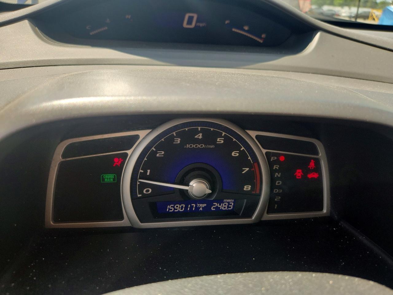2010 Honda Civic Lx Blue vin: 2HGFA1F56AH501022
