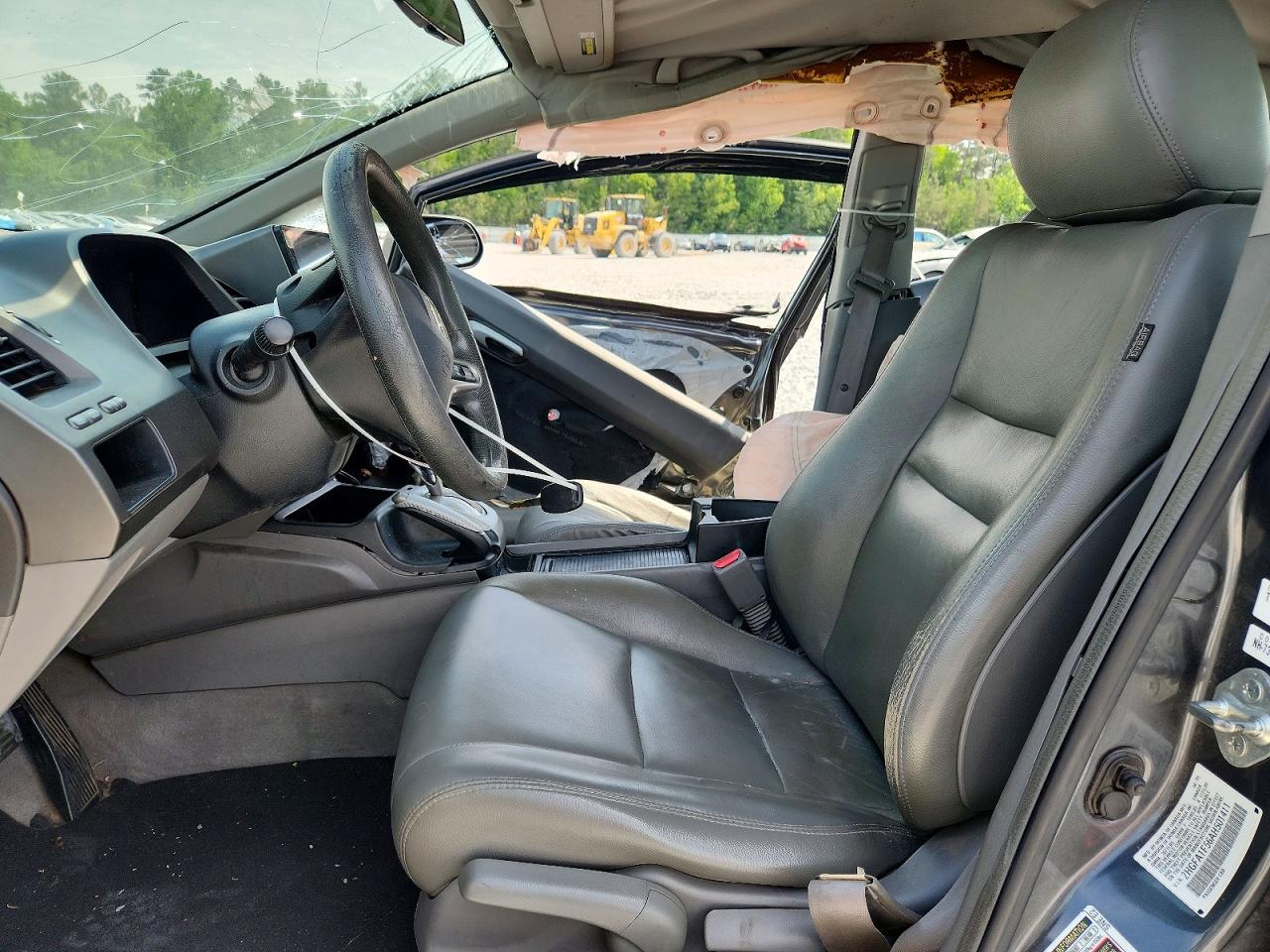 2010 Honda Civic Lx Gray vin: 2HGFA1F56AH501411