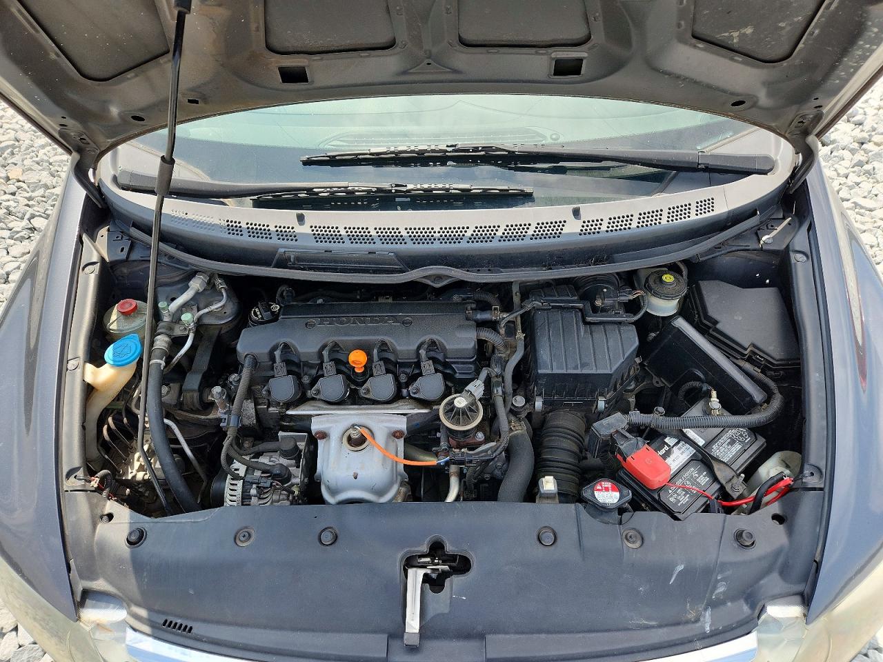 2010 Honda Civic Lx Gray vin: 2HGFA1F56AH501411