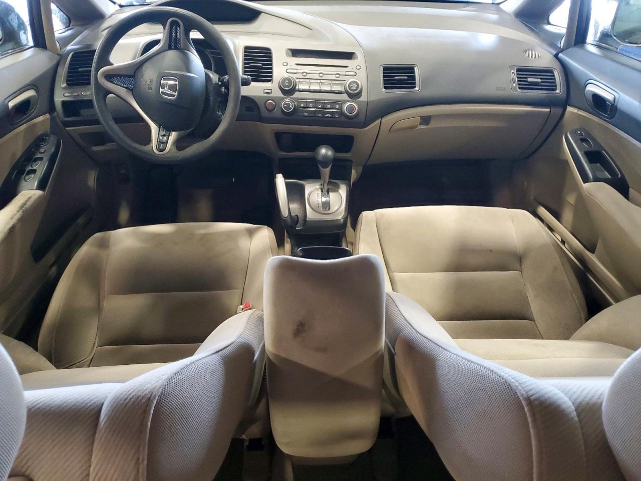 2010 Honda Civic Lx Gray vin: 2HGFA1F56AH526261