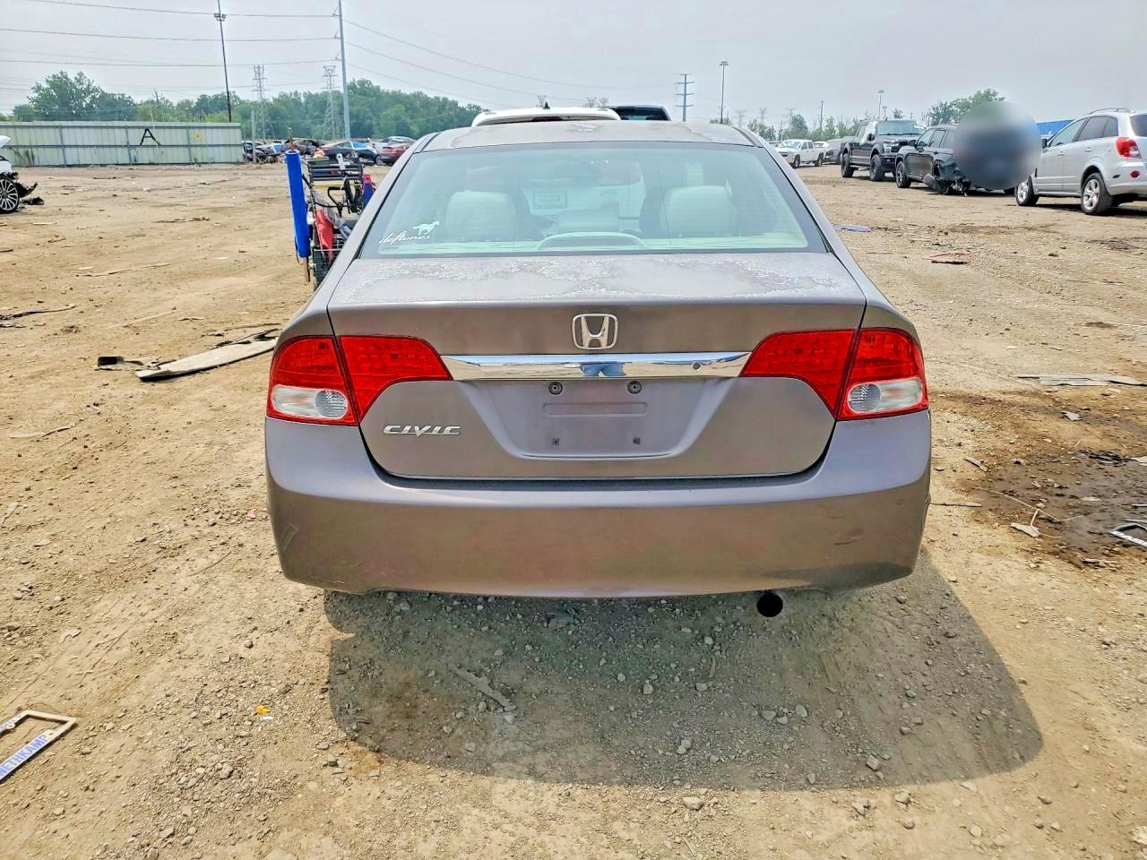 2010 Honda Civic Lx Gray vin: 2HGFA1F56AH557977