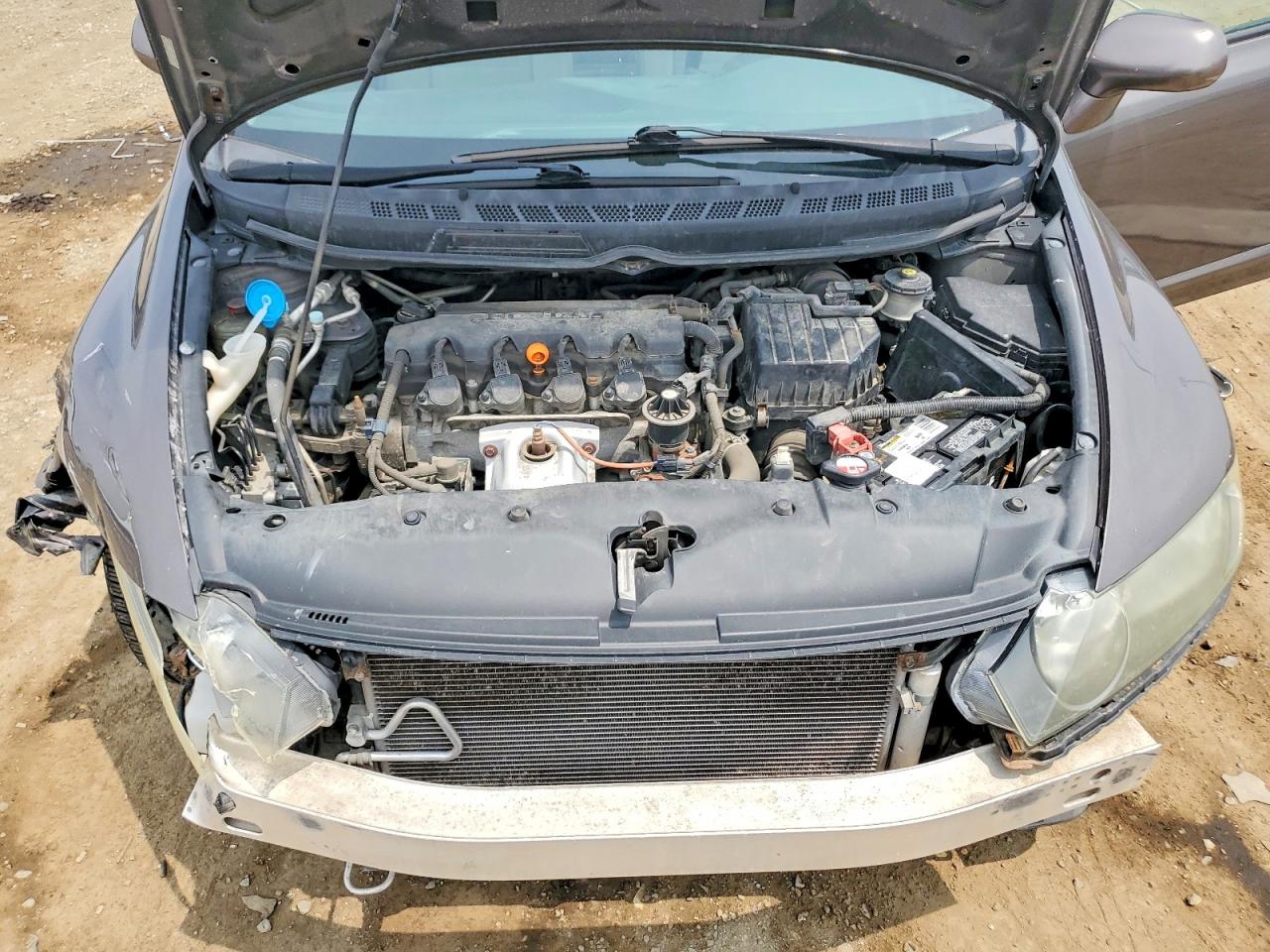 2010 Honda Civic Lx Gray vin: 2HGFA1F56AH557977