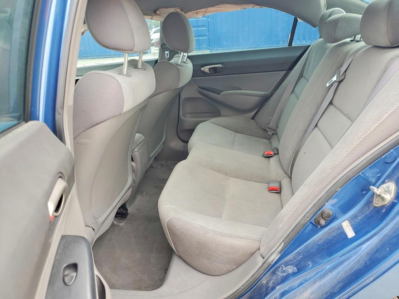 2010 Honda Civic Lx Blue vin: 2HGFA1F56AH563634
