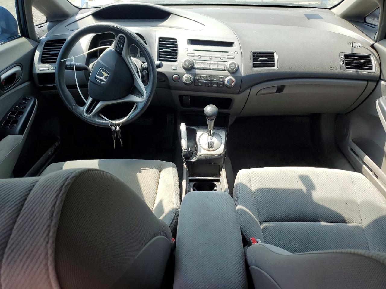 2010 Honda Civic Lx Blue vin: 2HGFA1F56AH563634