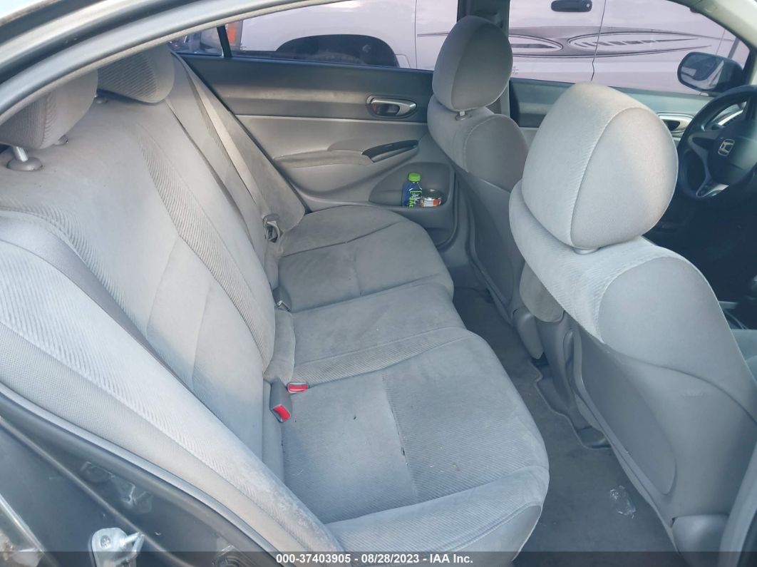 2010 Honda Civic Lx Gray vin: 2HGFA1F56AH565447