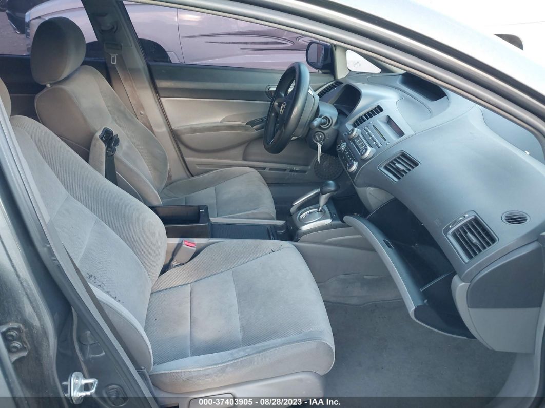 2010 Honda Civic Lx Gray vin: 2HGFA1F56AH565447