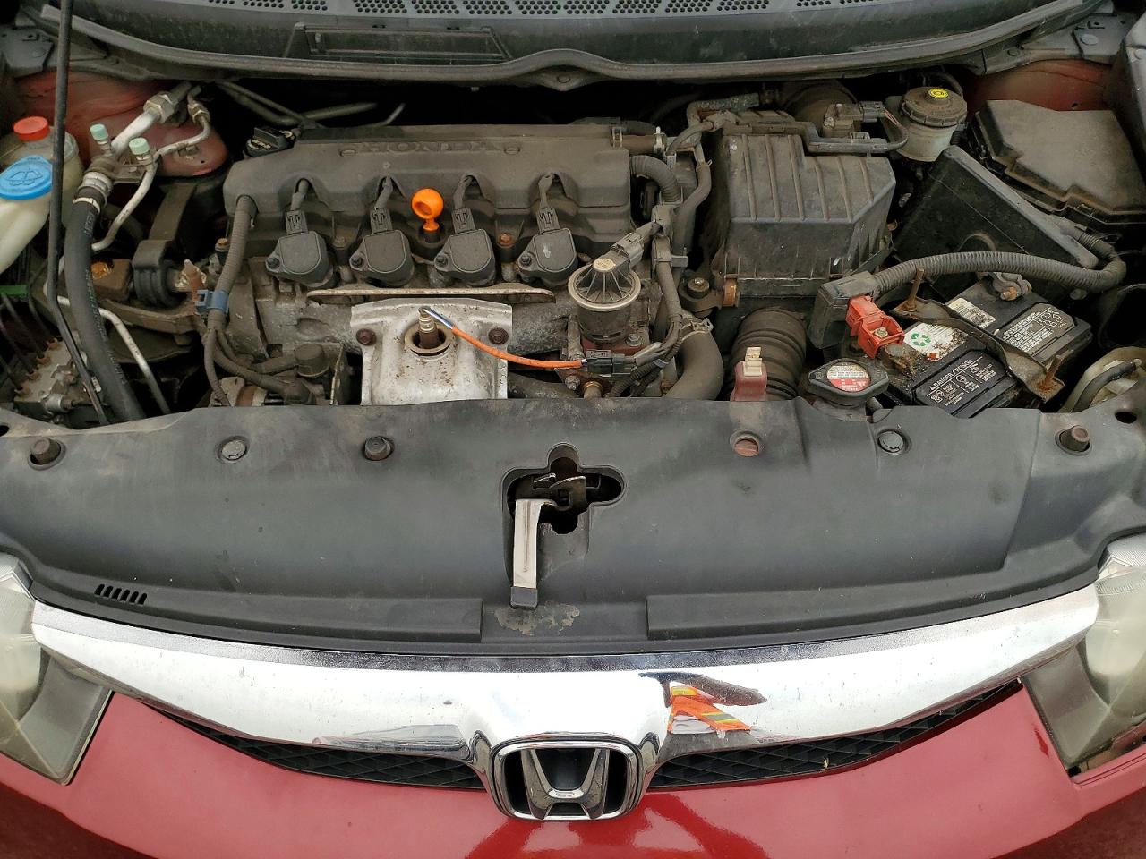 2010 Honda Civic Lx Maroon vin: 2HGFA1F56AH568560