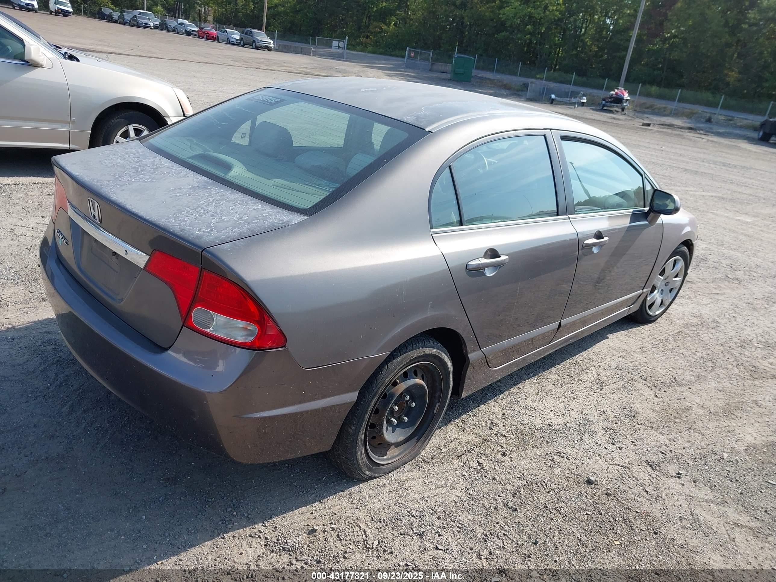 2010 Honda Civic Lx Серый vin: 2HGFA1F56AH576562