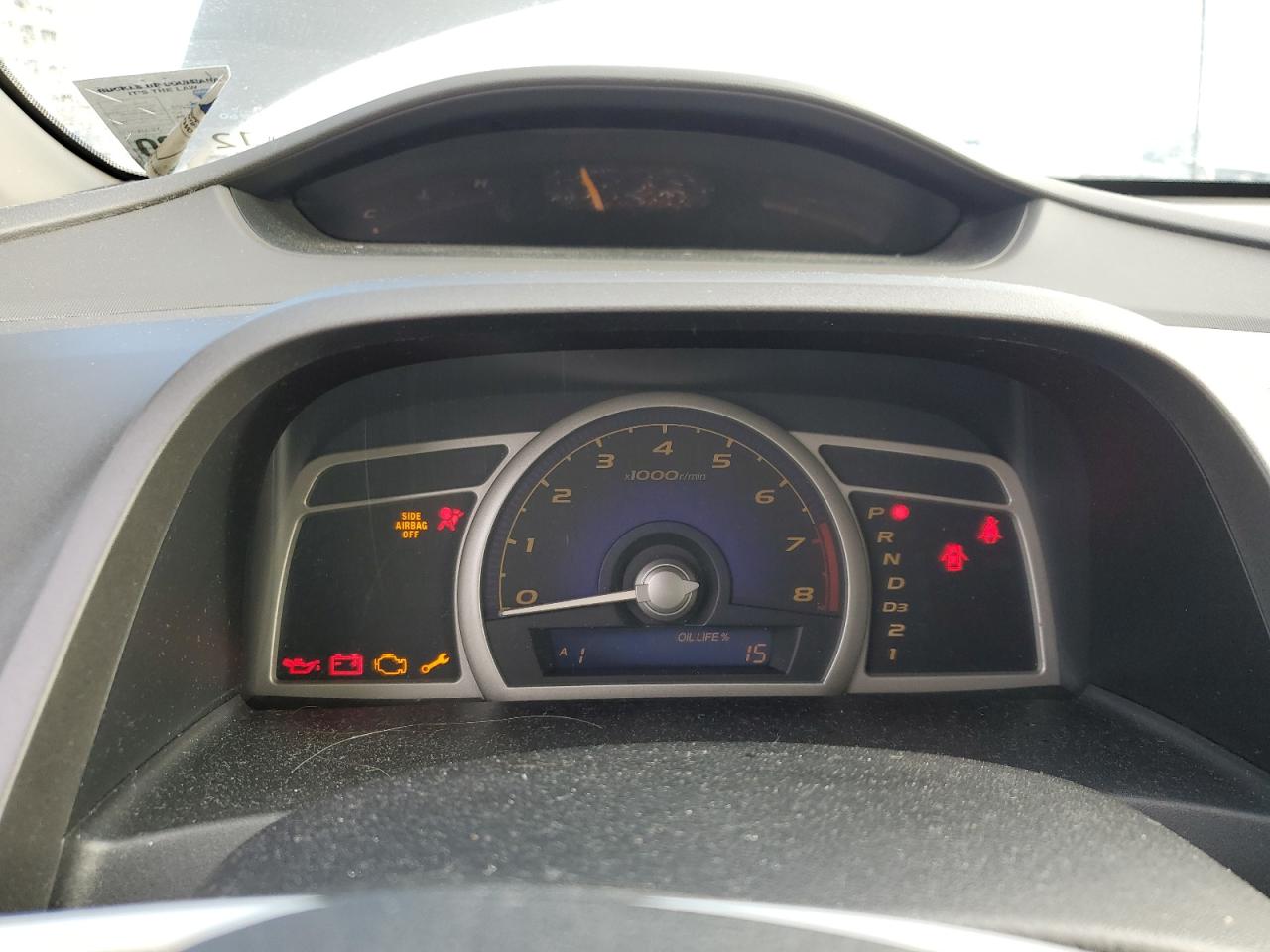 2011 Honda Civic Lx Gray vin: 2HGFA1F56BH301615