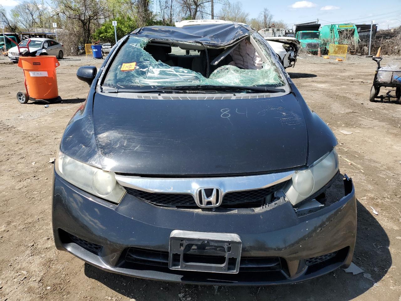 2011 Honda Civic Lx Black vin: 2HGFA1F56BH308483