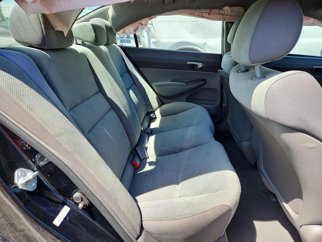 2011 Honda Civic Lx Black vin: 2HGFA1F56BH308788