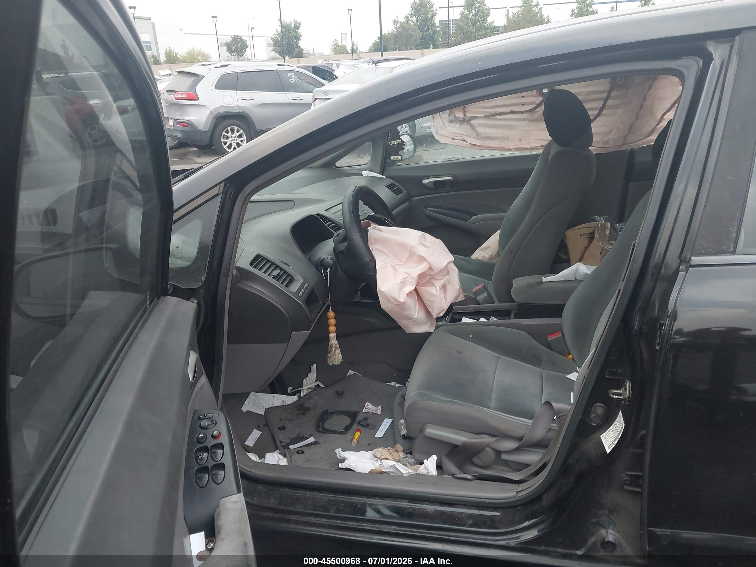 2011 Honda Civic Lx Черный vin: 2HGFA1F56BH309343