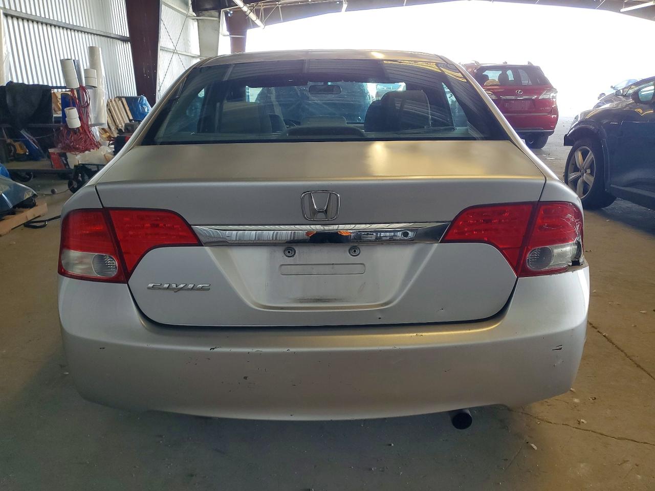 2011 Honda Civic Gray vin: 2HGFA1F56BH510806