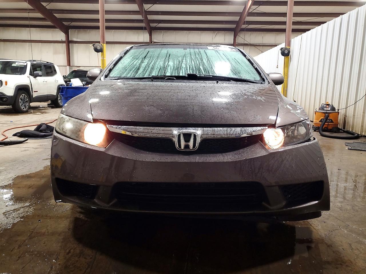 2011 Honda Civic Lx Gray vin: 2HGFA1F56BH511311