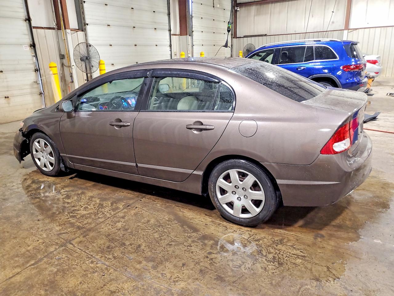 2011 Honda Civic Lx Gray vin: 2HGFA1F56BH511311