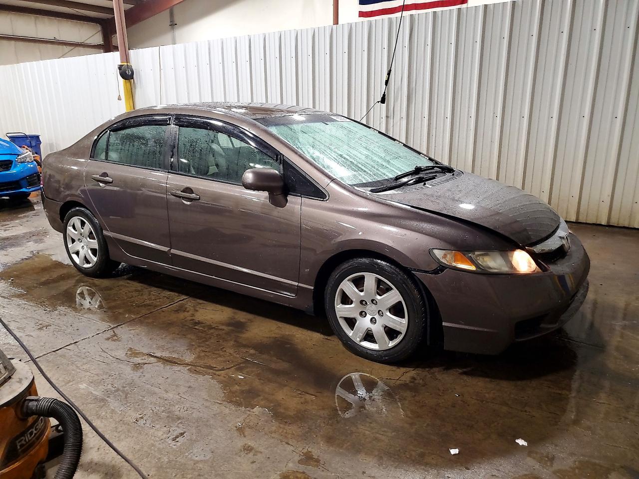 2011 Honda Civic Lx Gray vin: 2HGFA1F56BH511311