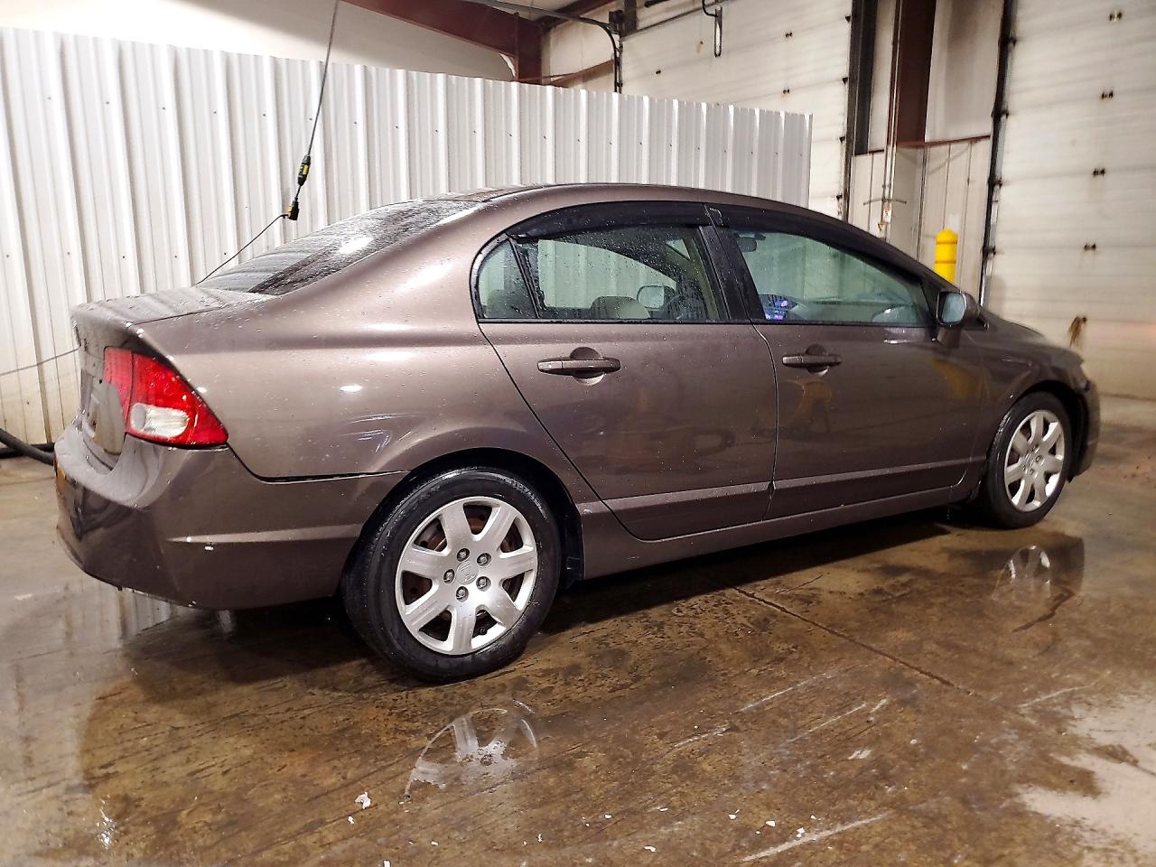 2011 Honda Civic Lx Gray vin: 2HGFA1F56BH511311