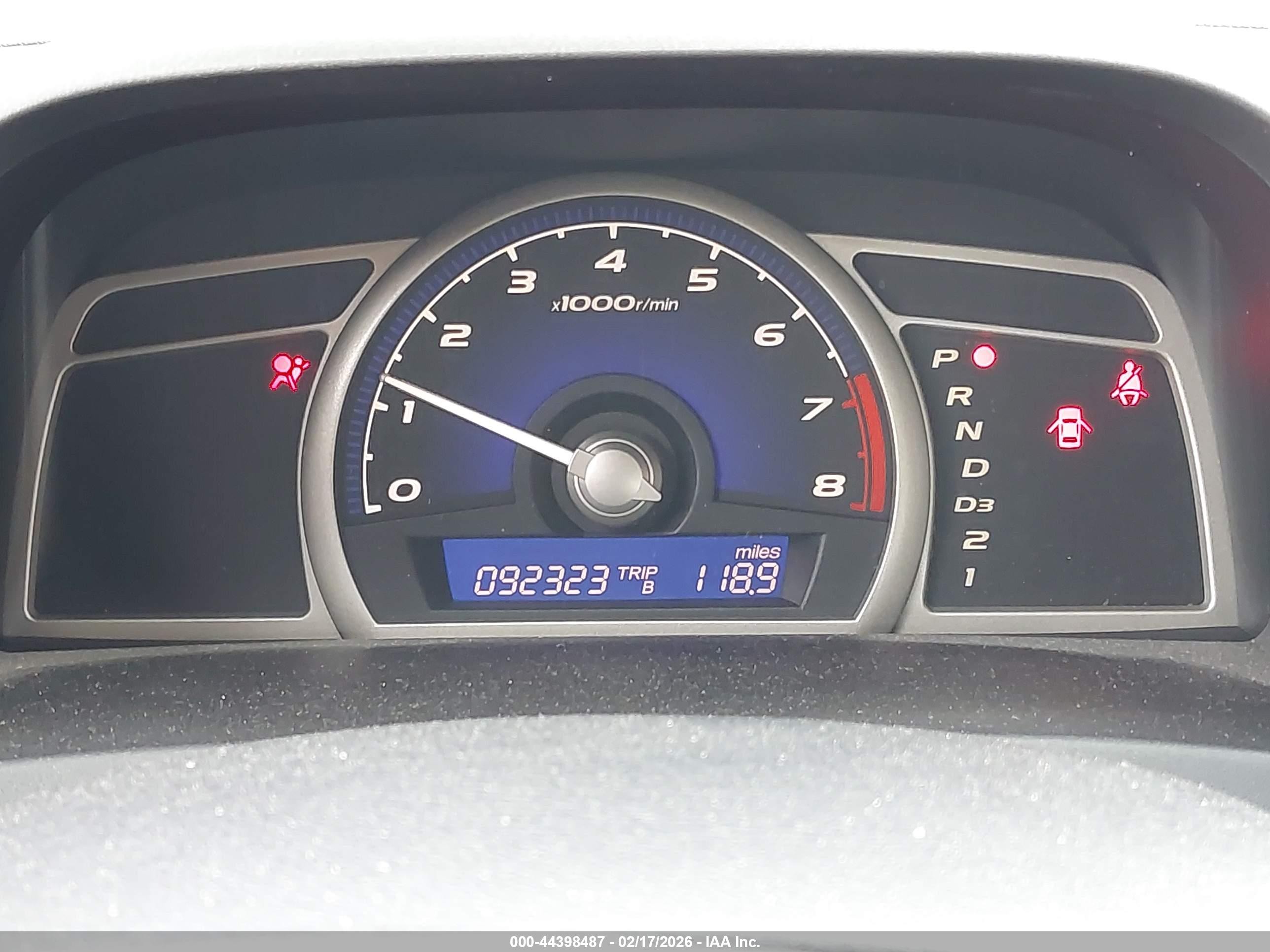 2011 Honda Civic Lx Blue vin: 2HGFA1F56BH522115