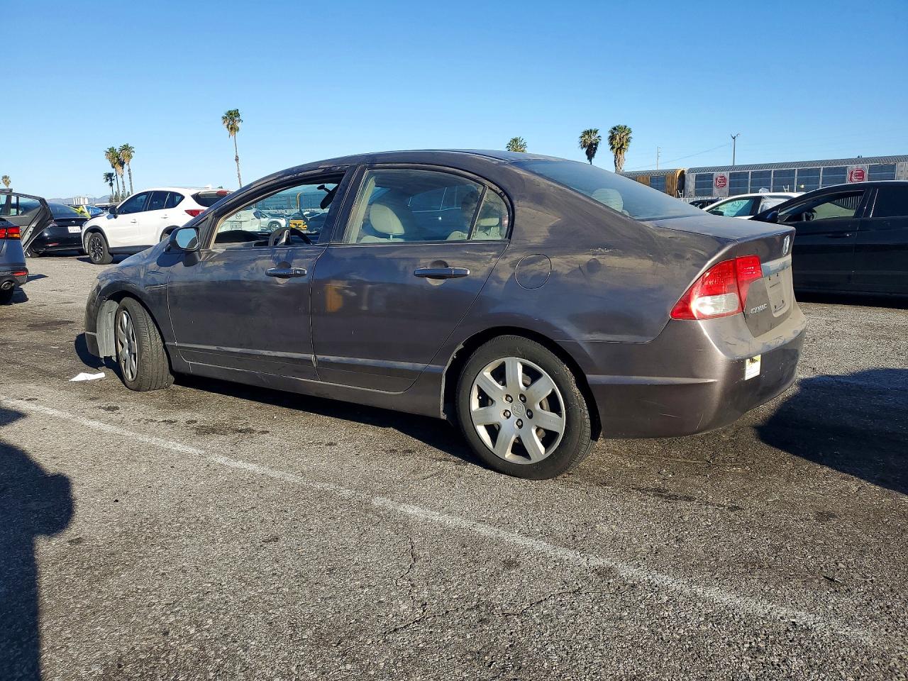 2011 Honda Civic Lx Brown vin: 2HGFA1F56BH522468
