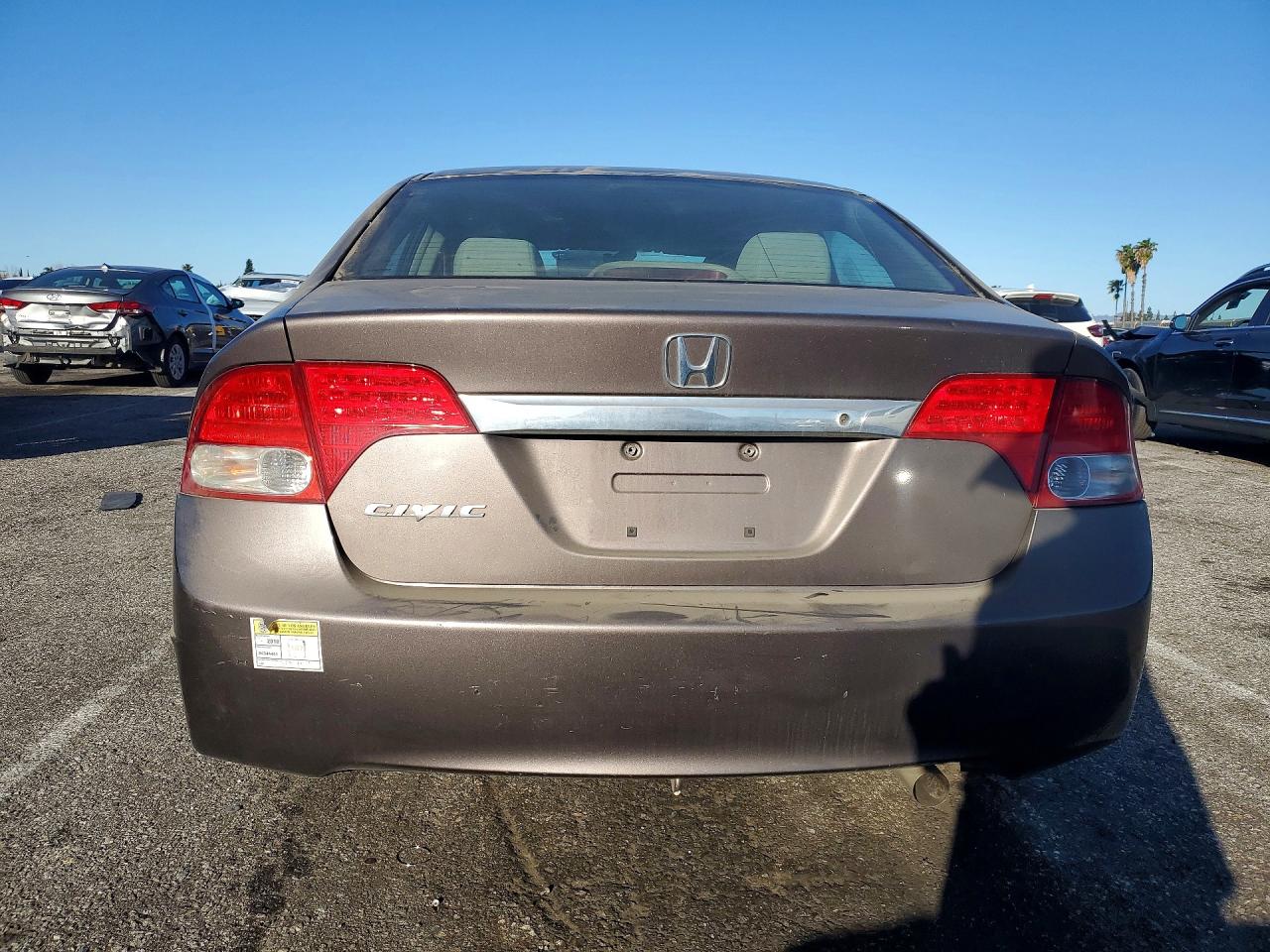 2011 Honda Civic Lx Brown vin: 2HGFA1F56BH522468