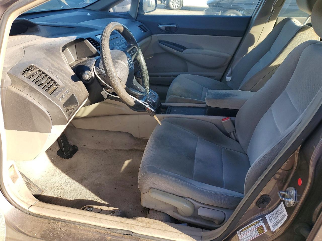 2011 Honda Civic Lx Brown vin: 2HGFA1F56BH522468