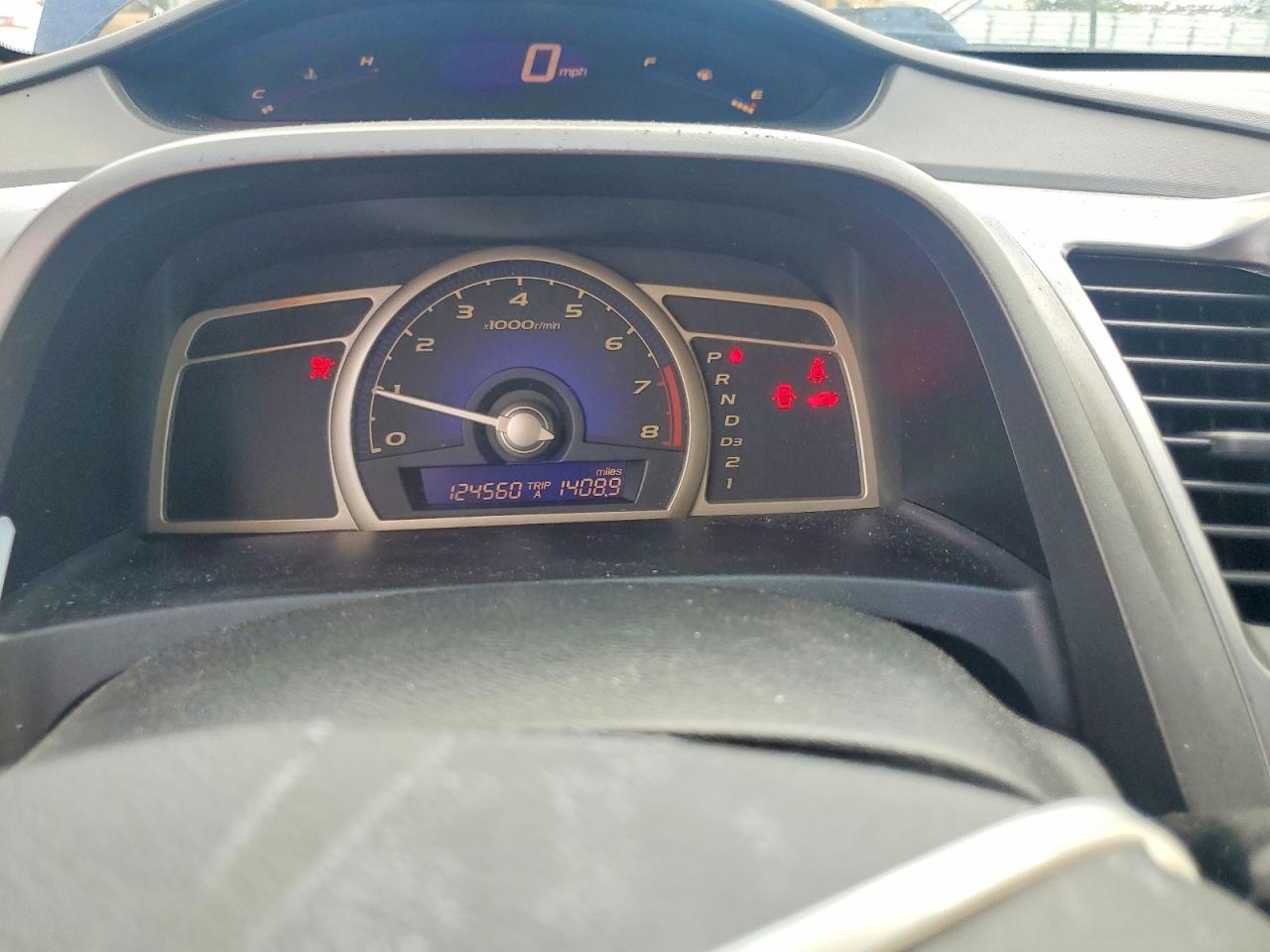 2011 Honda Civic Lx Blue vin: 2HGFA1F56BH524463