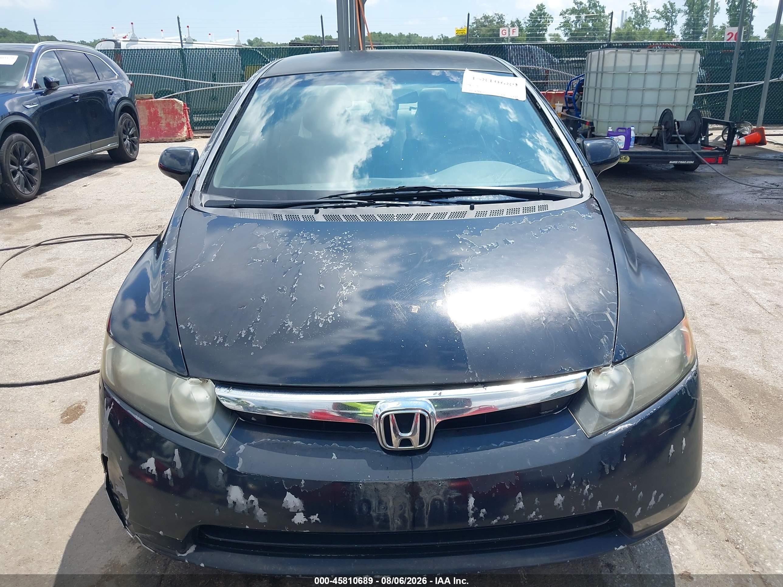 2011 Honda Civic Lx Black vin: 2HGFA1F56BH530795