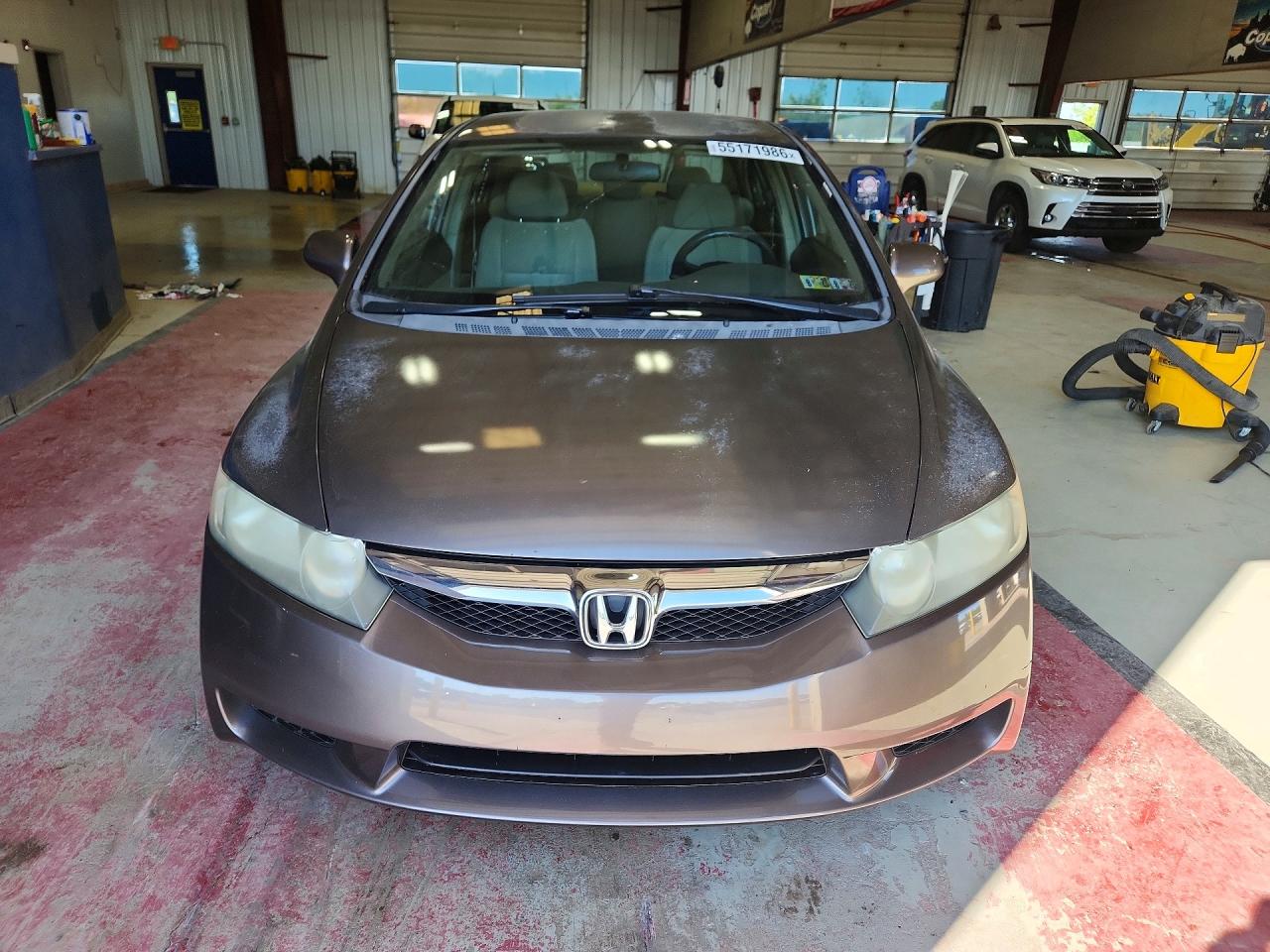 2011 Honda Civic Lx Gray vin: 2HGFA1F56BH534815