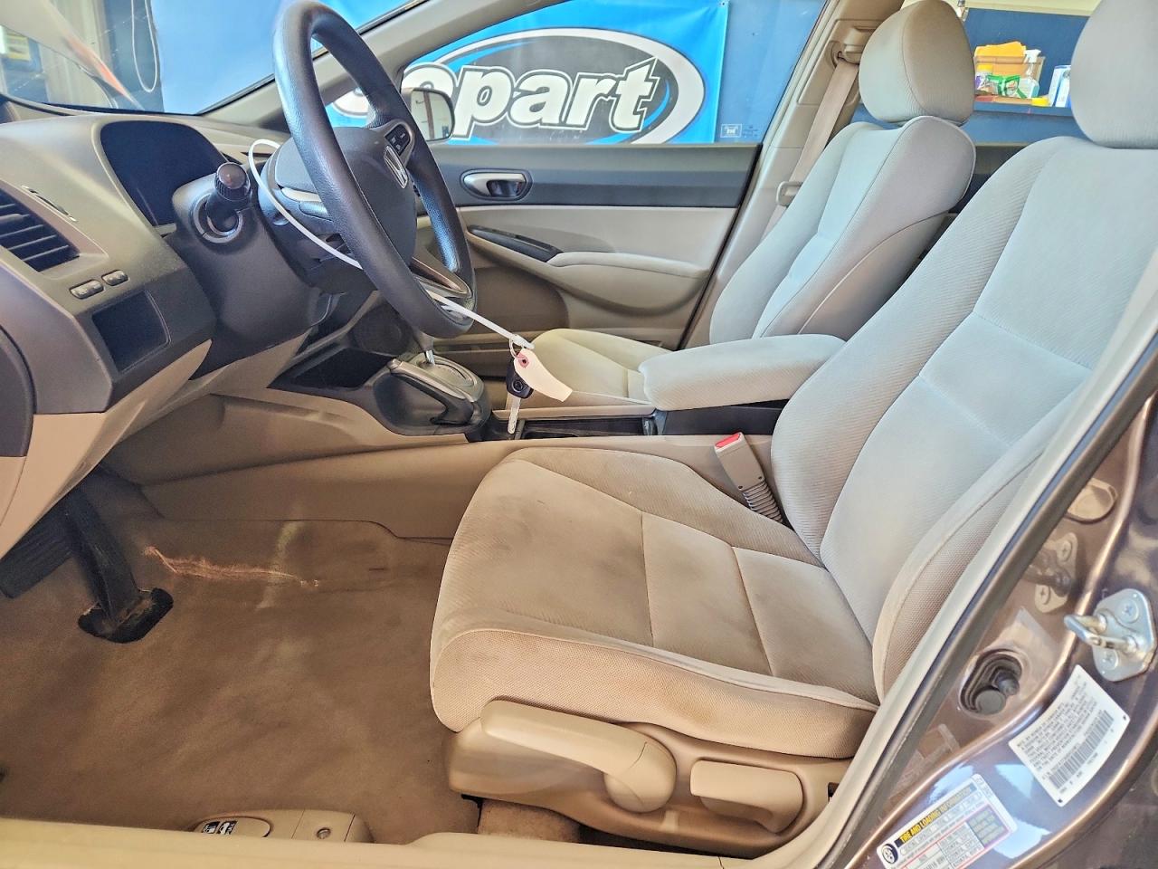 2011 Honda Civic Lx Gray vin: 2HGFA1F56BH534815