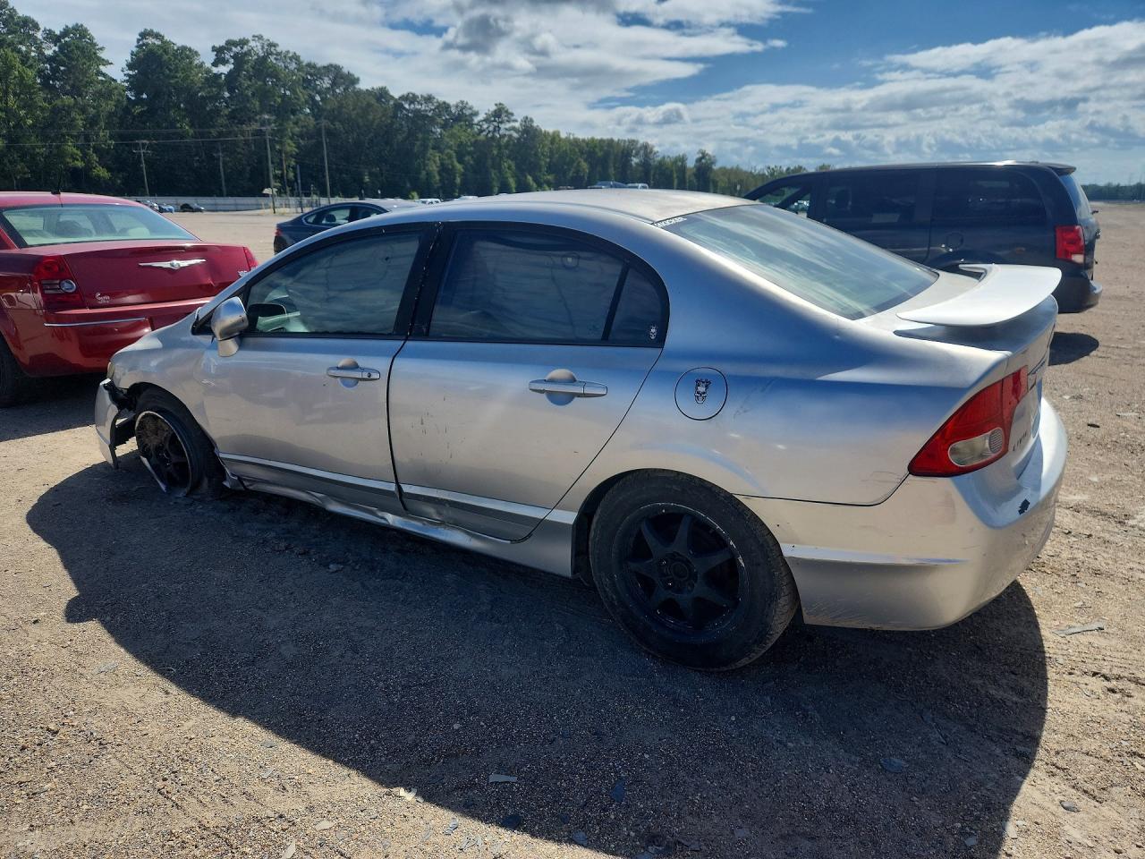 2010 Honda Civic Lx Серебряный vin: 2HGFA1F57AH300813