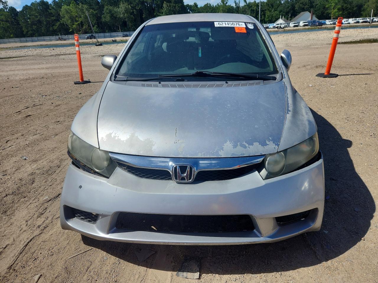 2010 Honda Civic Lx Серебряный vin: 2HGFA1F57AH300813