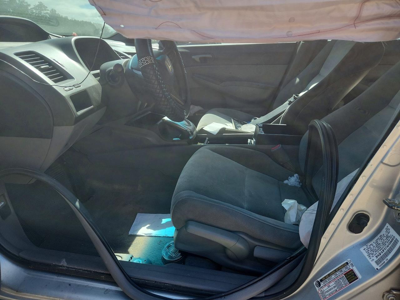 2010 Honda Civic Lx Серебряный vin: 2HGFA1F57AH300813