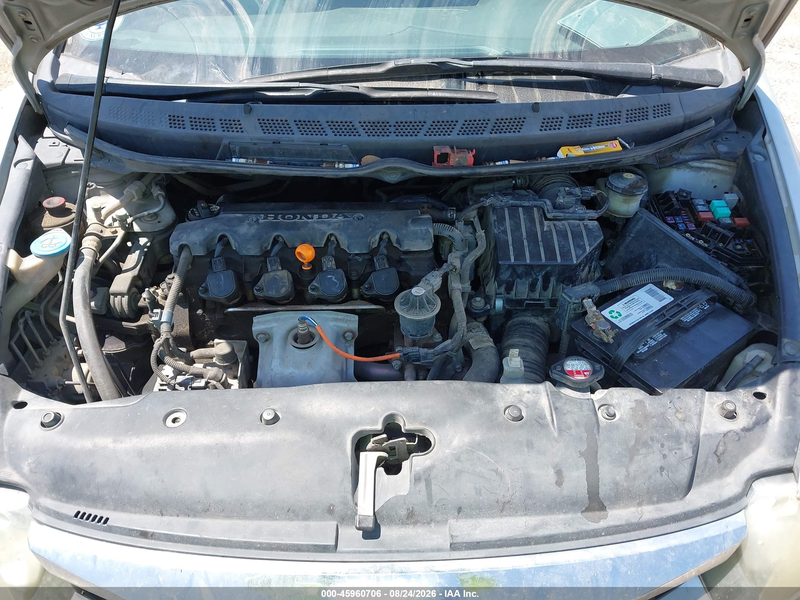 2010 Honda Civic Lx Silver vin: 2HGFA1F57AH308894