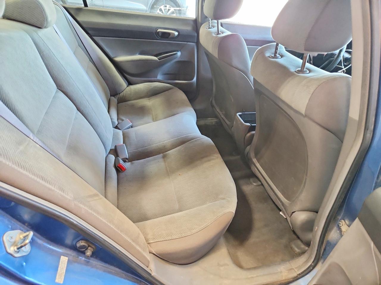 2010 Honda Civic Lx Blue vin: 2HGFA1F57AH318258