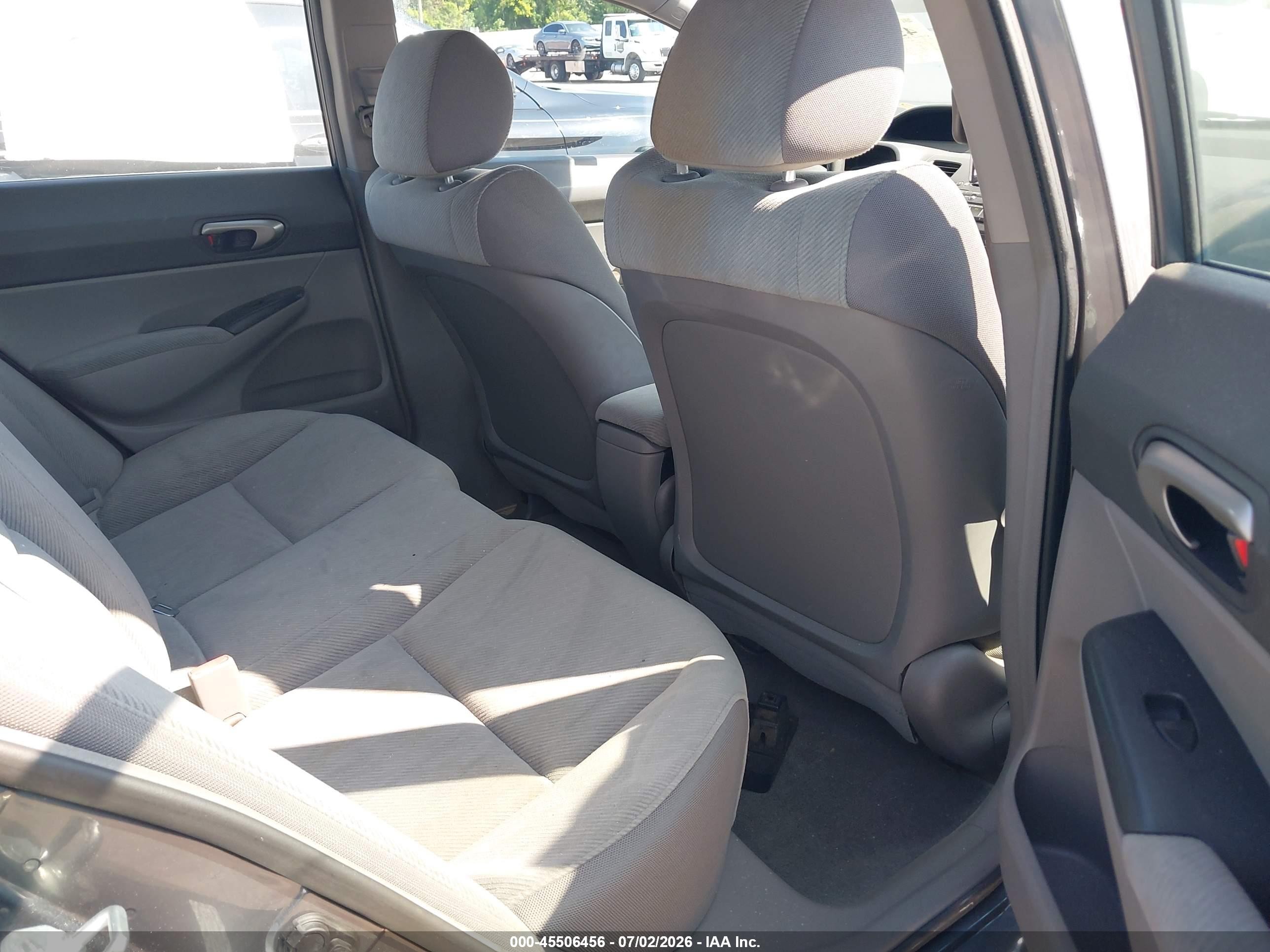 2010 Honda Civic Lx Gray vin: 2HGFA1F57AH328885