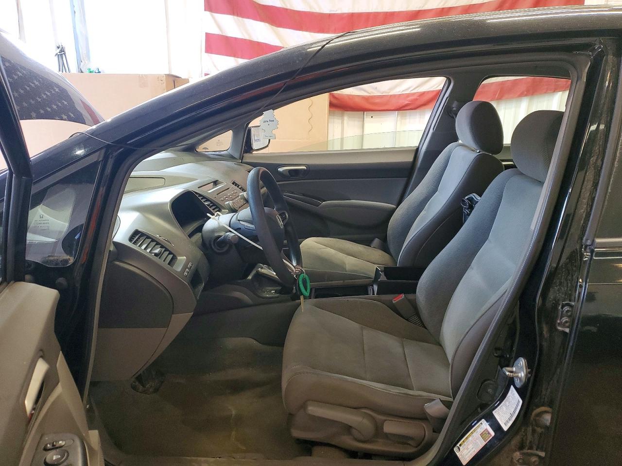 2010 Honda Civic Lx Черный vin: 2HGFA1F57AH330197