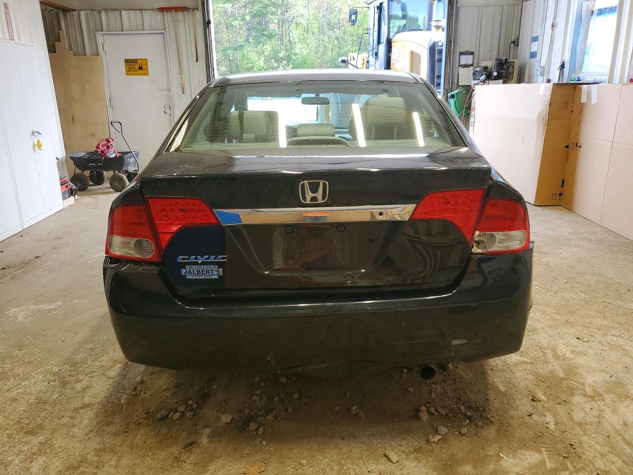 2010 Honda Civic Lx Черный vin: 2HGFA1F57AH330197
