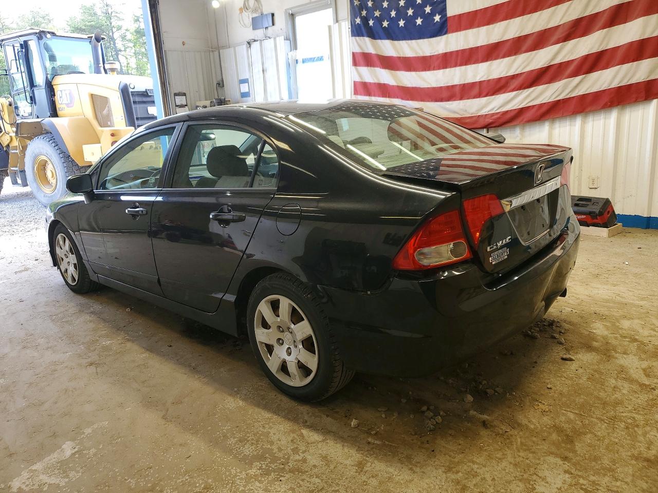 2010 Honda Civic Lx Черный vin: 2HGFA1F57AH330197