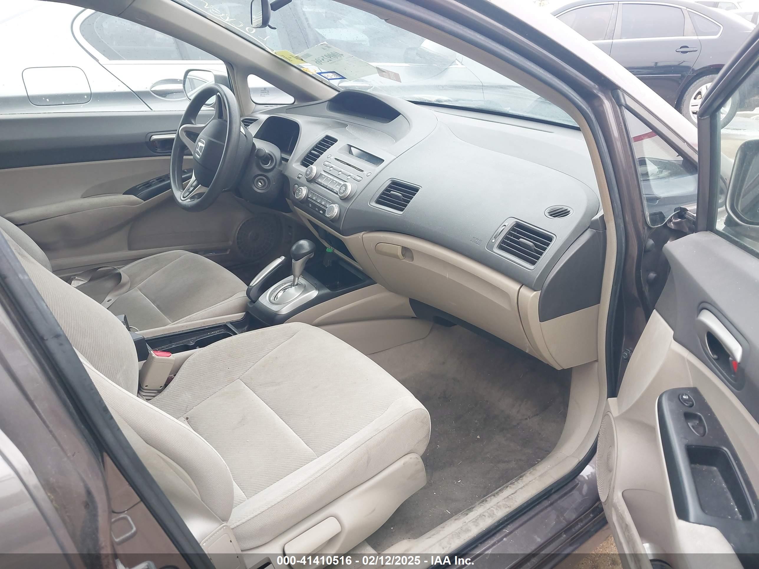 2010 Honda Civic Lx Серый vin: 2HGFA1F57AH524244