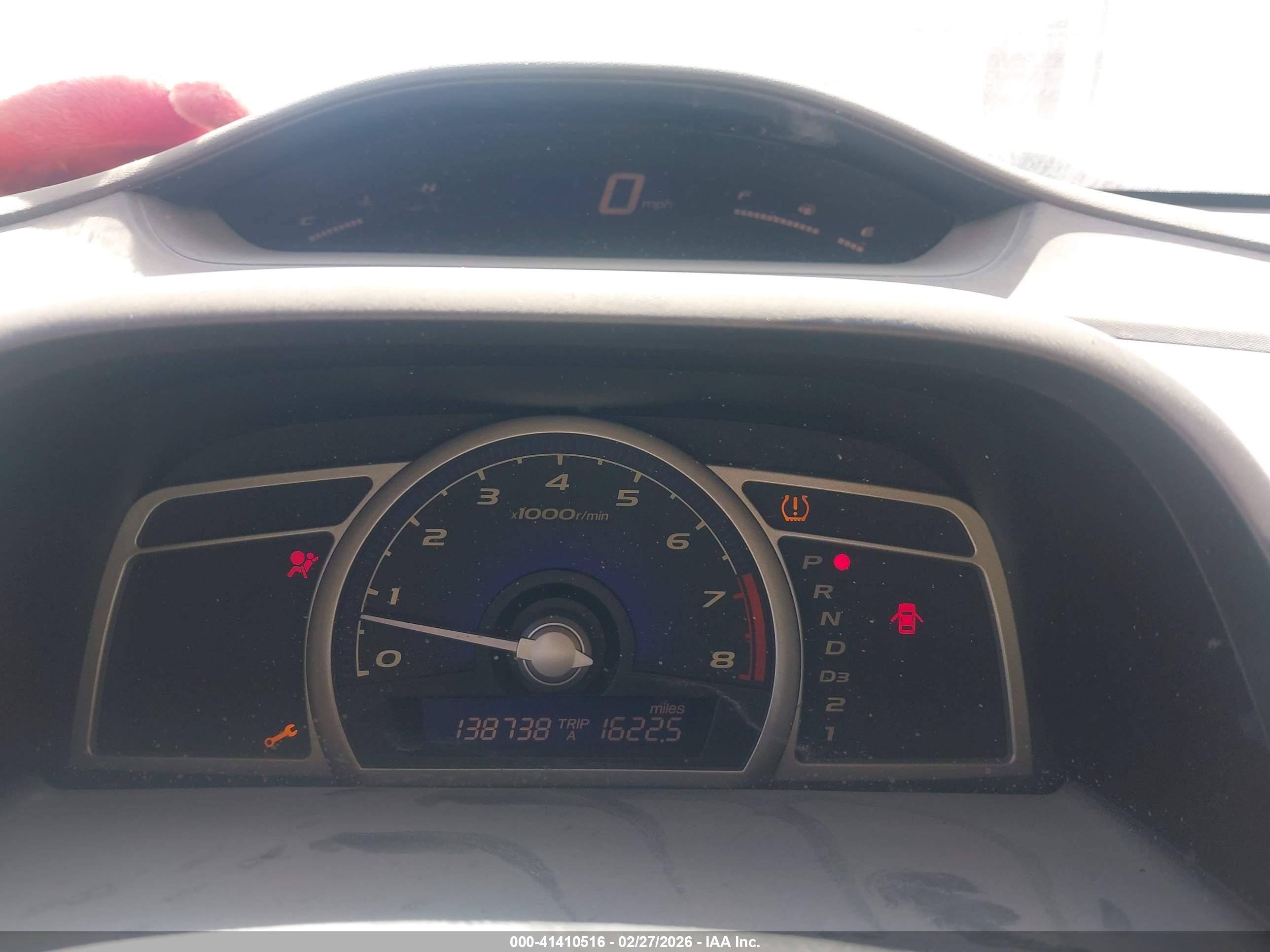 2010 Honda Civic Lx Серый vin: 2HGFA1F57AH524244