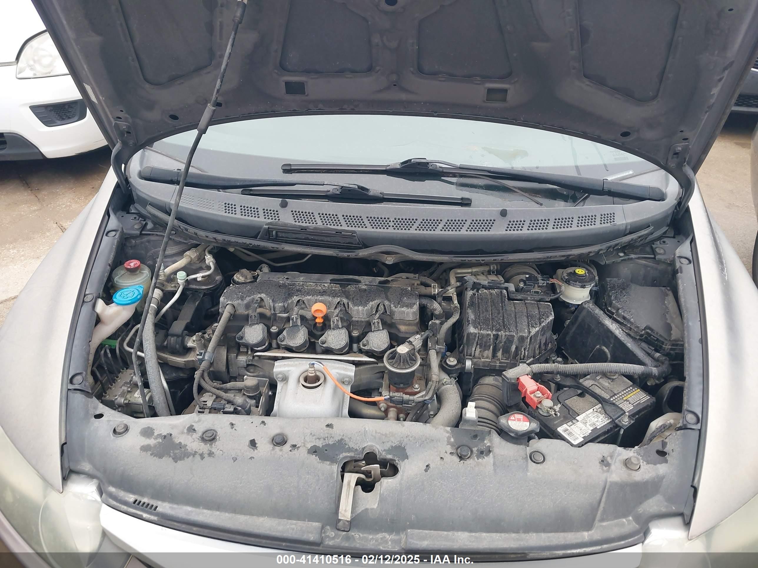 2010 Honda Civic Lx Серый vin: 2HGFA1F57AH524244