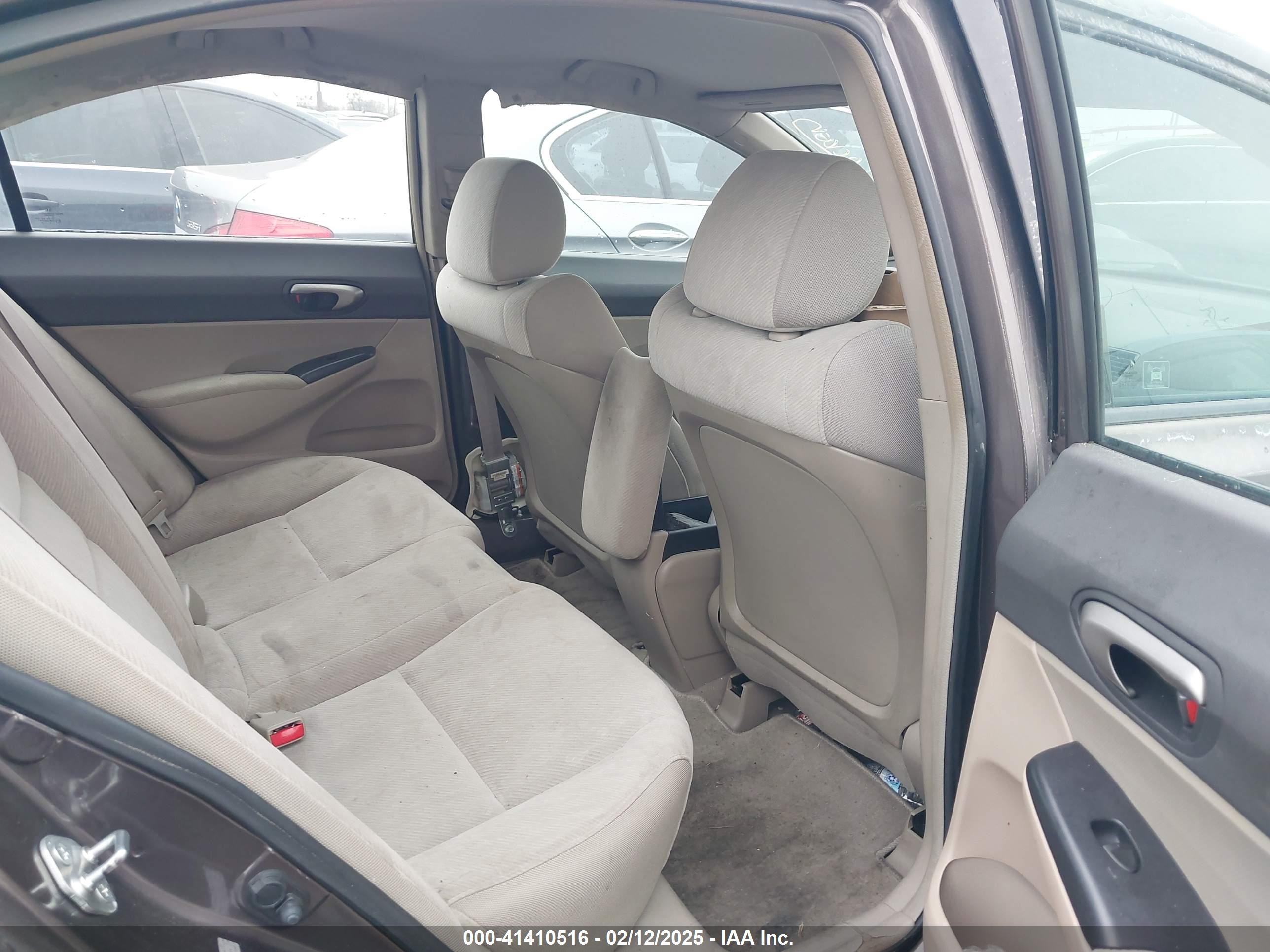 2010 Honda Civic Lx Серый vin: 2HGFA1F57AH524244