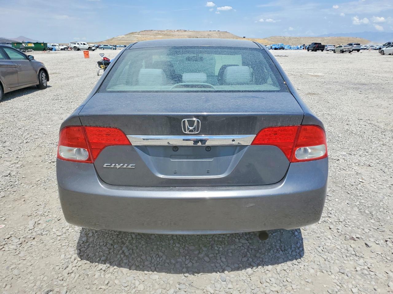 2010 Honda Civic Lx Gray vin: 2HGFA1F57AH540430