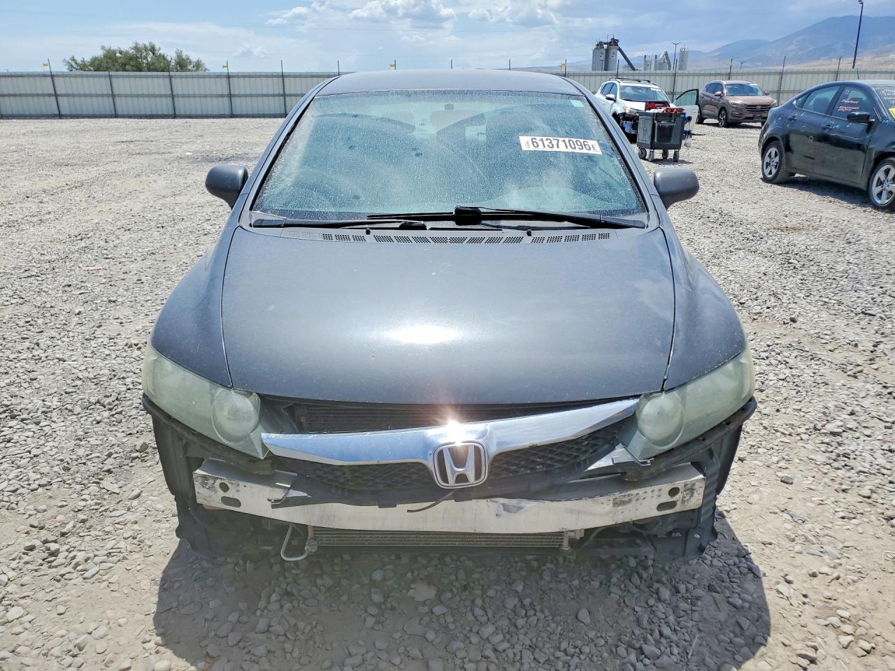 2010 Honda Civic Lx Gray vin: 2HGFA1F57AH540430